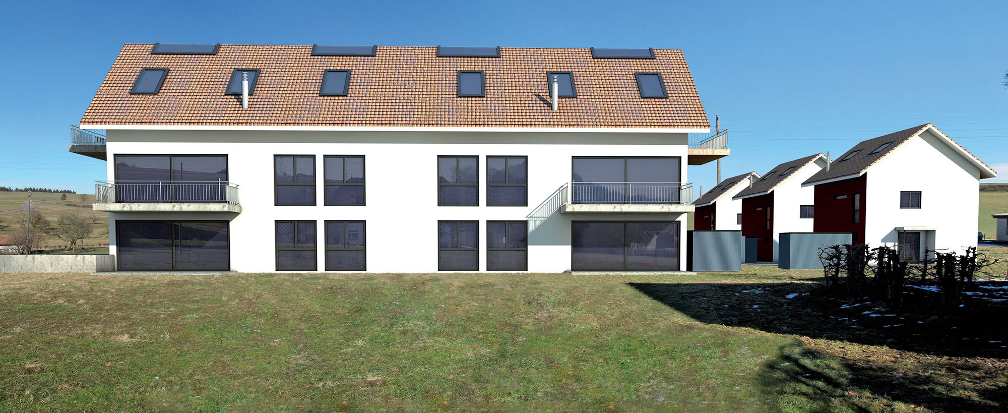 Überbauung in Niedermuhlern