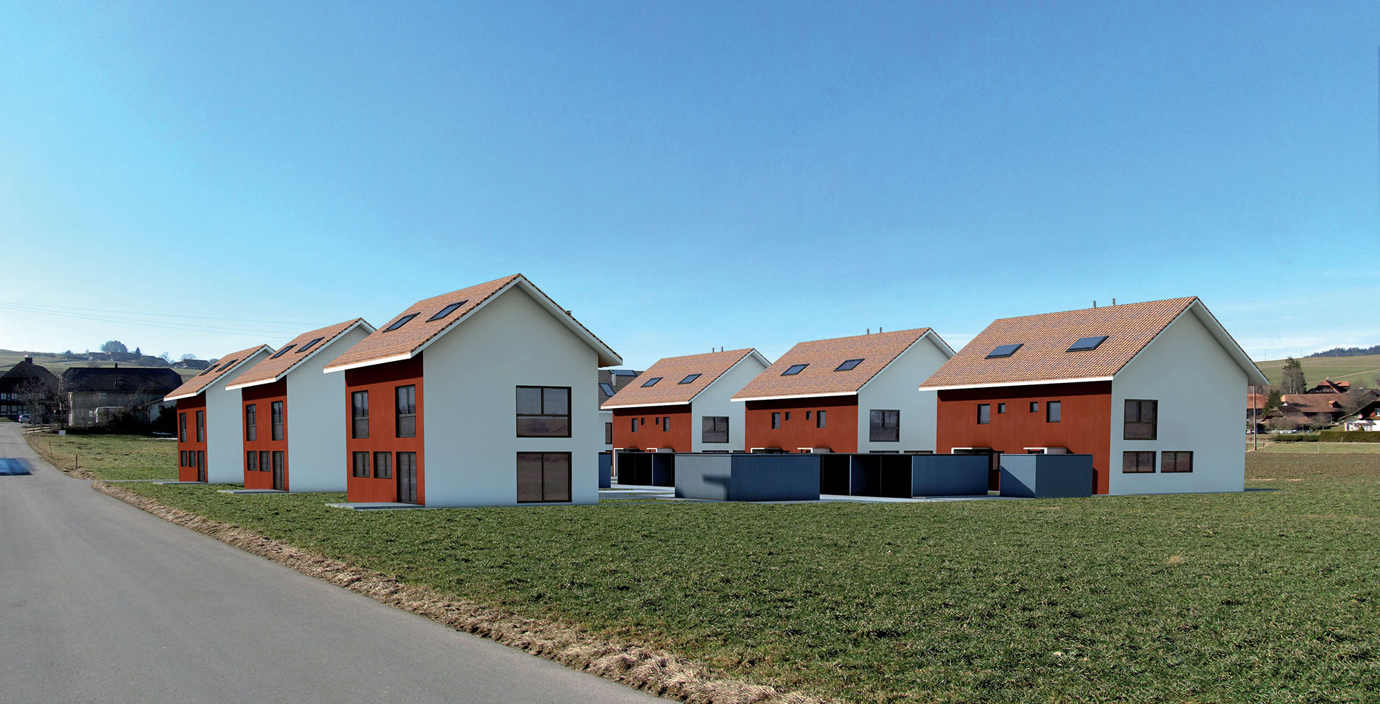 Überbauung in Niedermuhlern